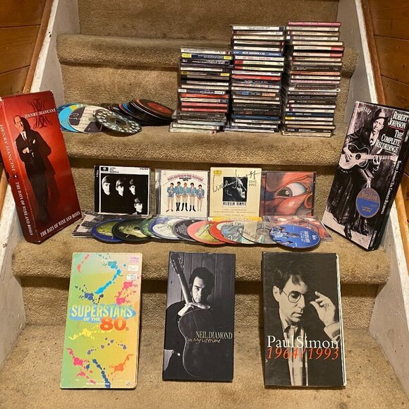 HUGE LOT OF Vintage CDS & Box Sets - The Beatles, Neil Diamond & More - Picture 2 of 16